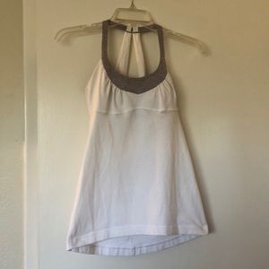 White Lululemon Tank Top